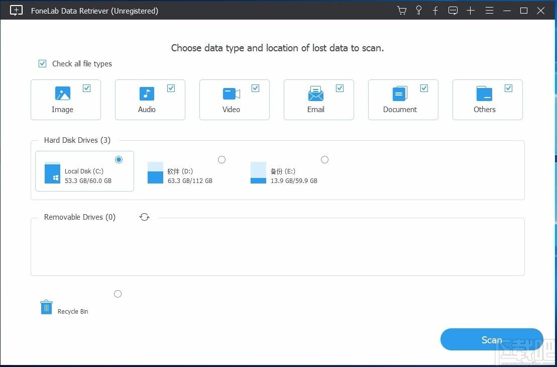 FoneLab Data Retriever下载,数据恢复工具,数据恢复