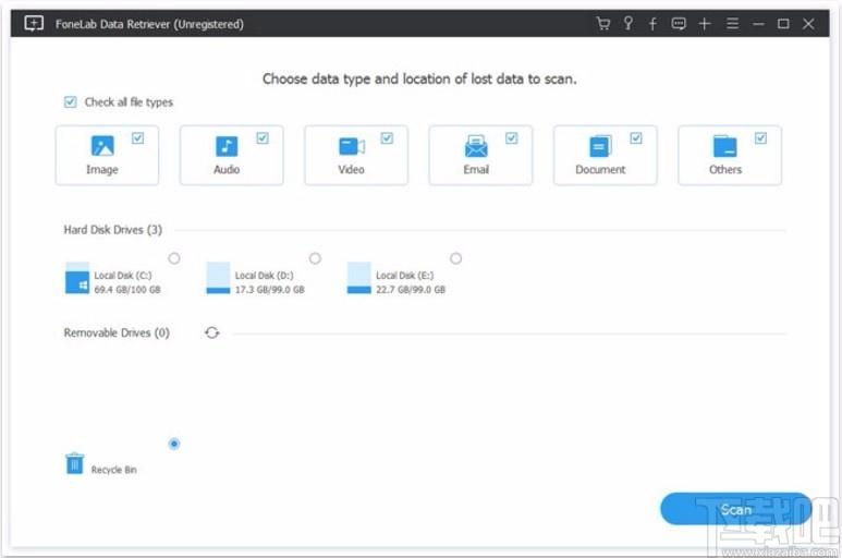 FoneLab Data Retriever下载,数据恢复工具,数据恢复
